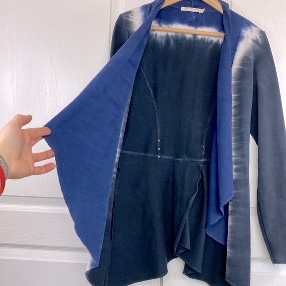 Testimony Los Angeles French Terry Cardigan Jacket - Picture 3 of 8